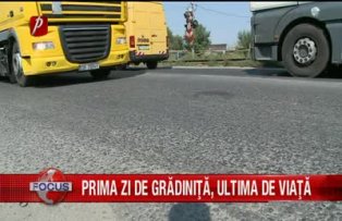 Prima zi de gradinita, ultima de viata