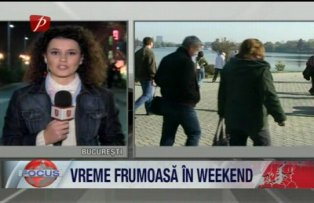 Vreme frumoasa in weekend