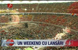 Un weekend cu lansari
