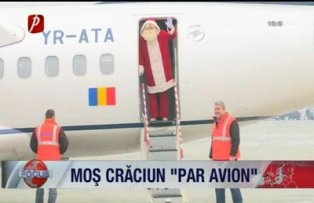 Moş Crăciun "par avion"