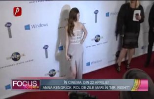 Anna Kendrick, rol de zile mari în "Mr. right"! În cinema, din 22 aprilie!