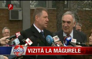 Iohannis, în vizită la Măgurele