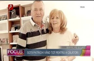 Soţii Patrichi vând tot pentru a călători