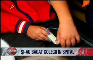 Si-au bagat colegii in spital