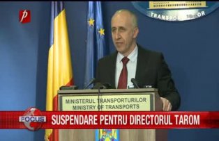 Suspendare pentru directorul Tarom