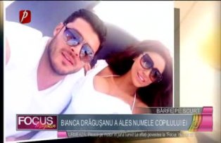 Bianca Drăguşanu a ales numele copilului ei