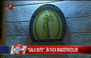 Gala Bute in fata magistratilor
