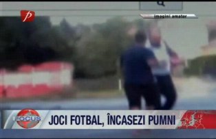 Joci fotbal, incasezi pumni