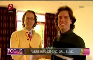 Andre Rieu, de cinci ori... bunic!