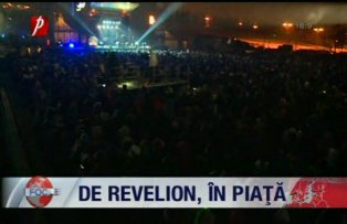 De revelion in piata