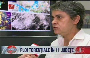 Ploi torentiale in 11 judete
