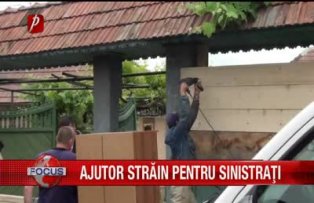 Ajutor strain pentru sinistrati