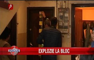 Explozie la bloc