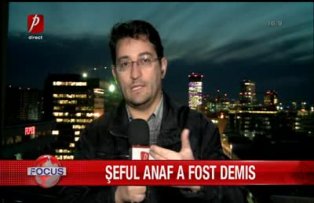 Seful ANAF a fost demis