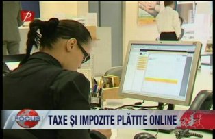 Taxe si impozite platite online