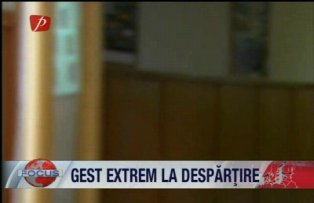 Gest extrem la despartire