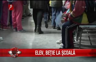 Elev, betie la scoala