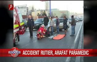 Accident rutier Arafat paramedic