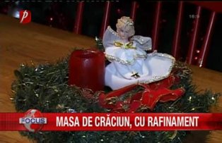 Masa de Craciun cu rafinament