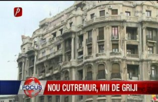 Nou cutremur, mii de griji