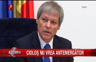 Ciolos nu vrea antemergator