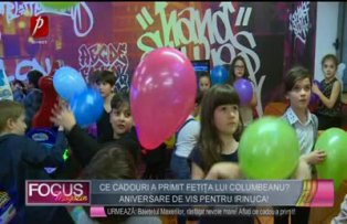 Ce cadouri a primit fetiţa lui Columbeanu? Aniversare de vis pentru Irinuca!