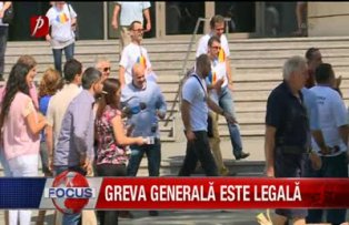 Greva generală este legală