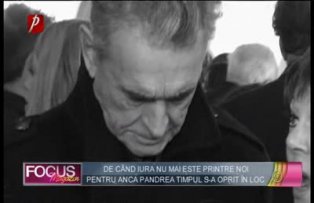 Pentru Anca Pandrea timpul s-a oprit în loc