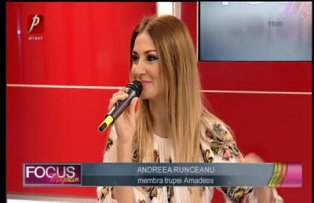 Andreea Runceanu (Amadeus) a dus o bucăţică din românia peste tot în lume!