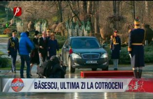 Basescu, ultima zi la Cotroceni