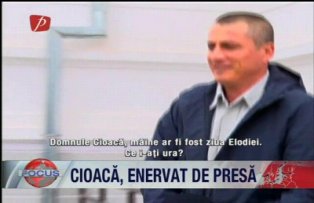 Cioaca enervat de presa