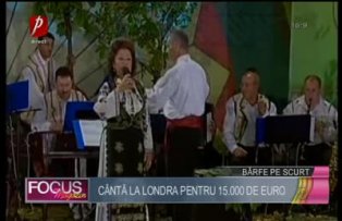 Cântă la Londra pentru 15.000 de euro