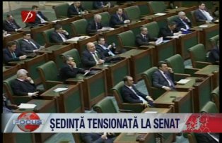 Sedinta tensionata in senat