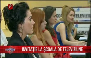 Invitaţie la şcoala de televiziune