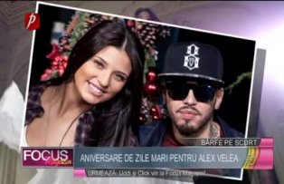 Aniversare de zile mari pentru Alex Velea