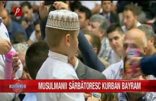 Musulmanii sarbatoresc Kurban Bayram