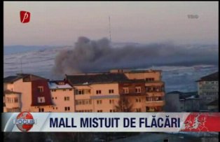 Mall mistuit de flăcări