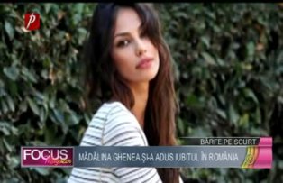 Mădălina Ghenea şi-a adus iubitul în România