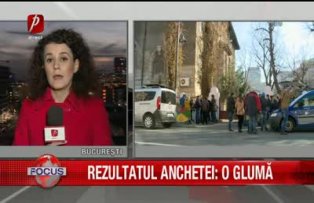 Rezultatul anchetei: o gluma