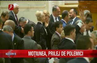 Motiune prilej de polemici
