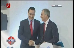 Ponta si Blair, in presa straina