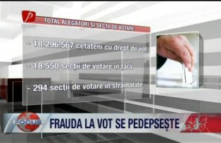 Frauda la vot se pedepseste