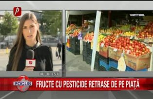 Fructe cu pesticide, retrase de pe piaţă