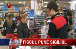 Fiscul pune sigiliul