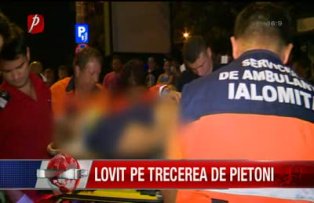 Lovit pe trecerea de pietoni