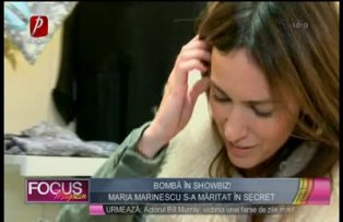 Bombă în showbiz! Maria Marinescu s-a măritat în secret