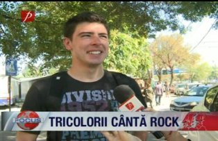 Tricolorii canta rock