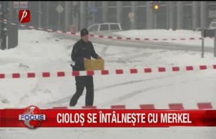 Ciolos se intalneste cu Merkel