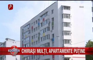 Chiriaşi mulţi, apartamente puţine