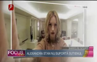 Alexandra Stan nu suportă sutienul